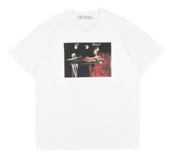 Off-White T-shirt Caravaggio Painting White