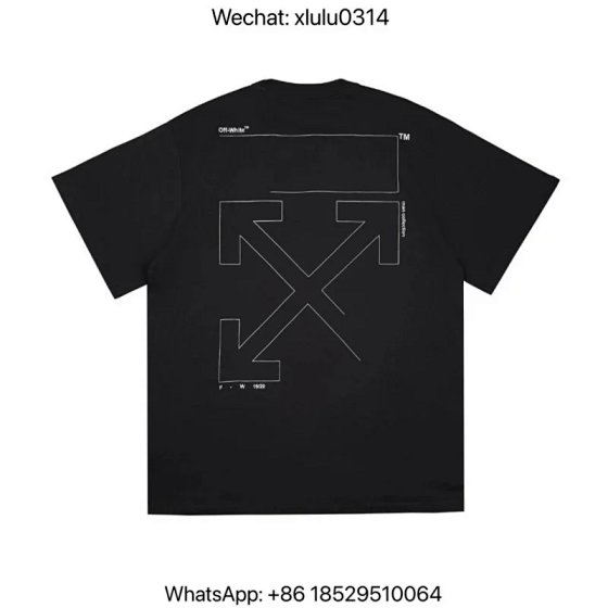Jasonreps OW Distressed Black Short Sleeve