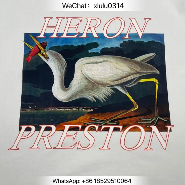 Design Heron Preston Graphic T-Shirt White - 1