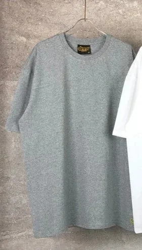 Design Oversized Crewneck T-Shirt Gray - 1