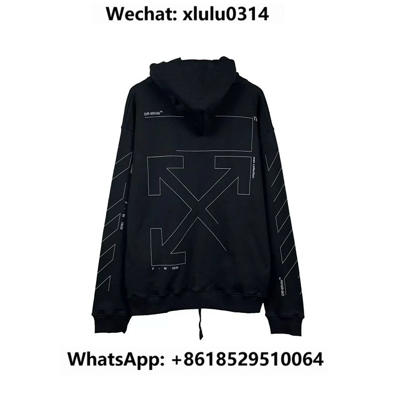 OW残缺箭头帽衫