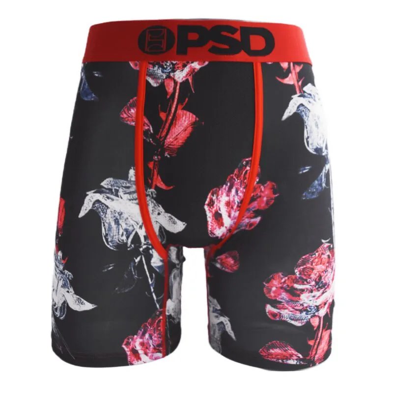 M11 Polyester Men's Flat Pants Breathable, Moisture wicking, Summer Thin Underwear Men's Four cornered Pants Multi color Factory Direct Sales