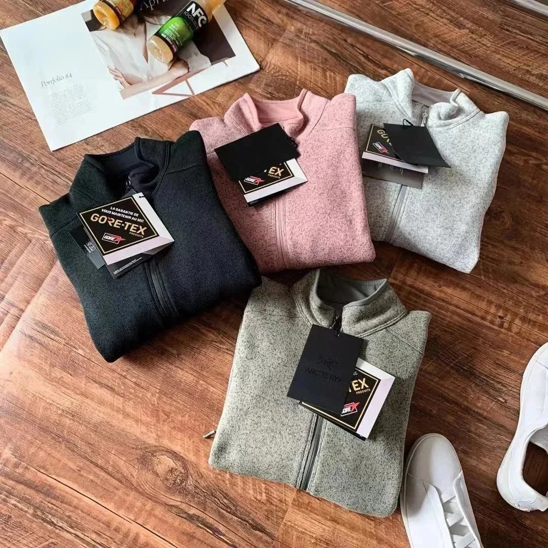 【 DX49-4 】 Autumn long sleeved fleece jacket for men and women windproof casual cardigan