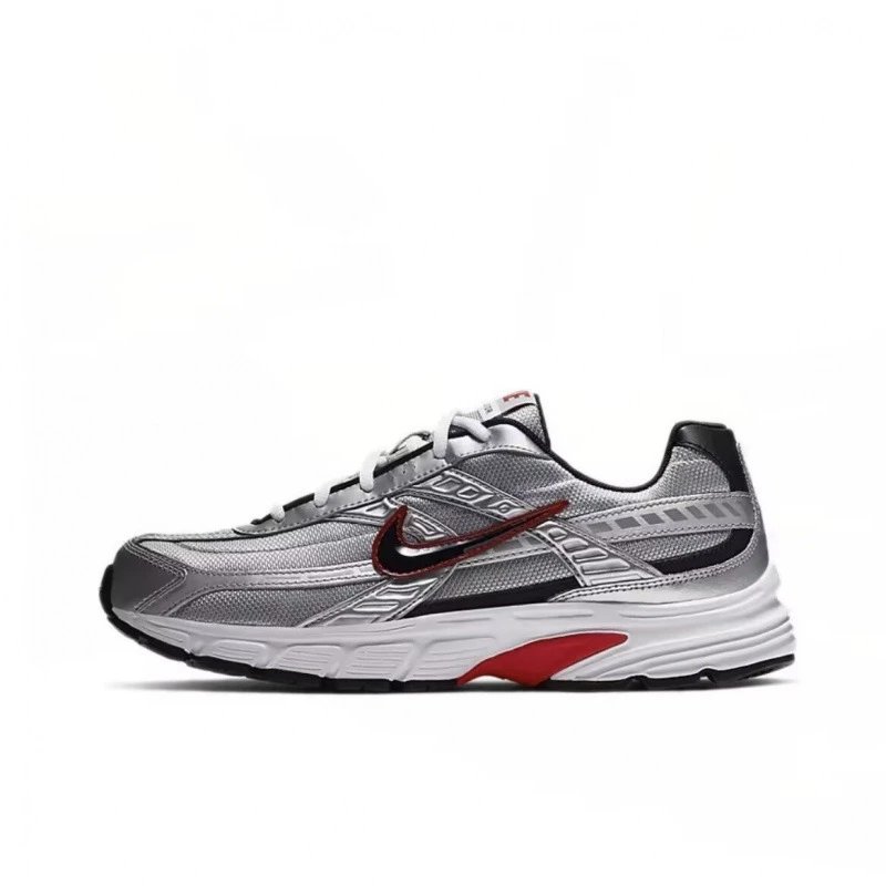 Grey Silver Red