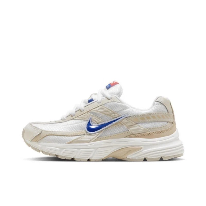 Beige White Blue