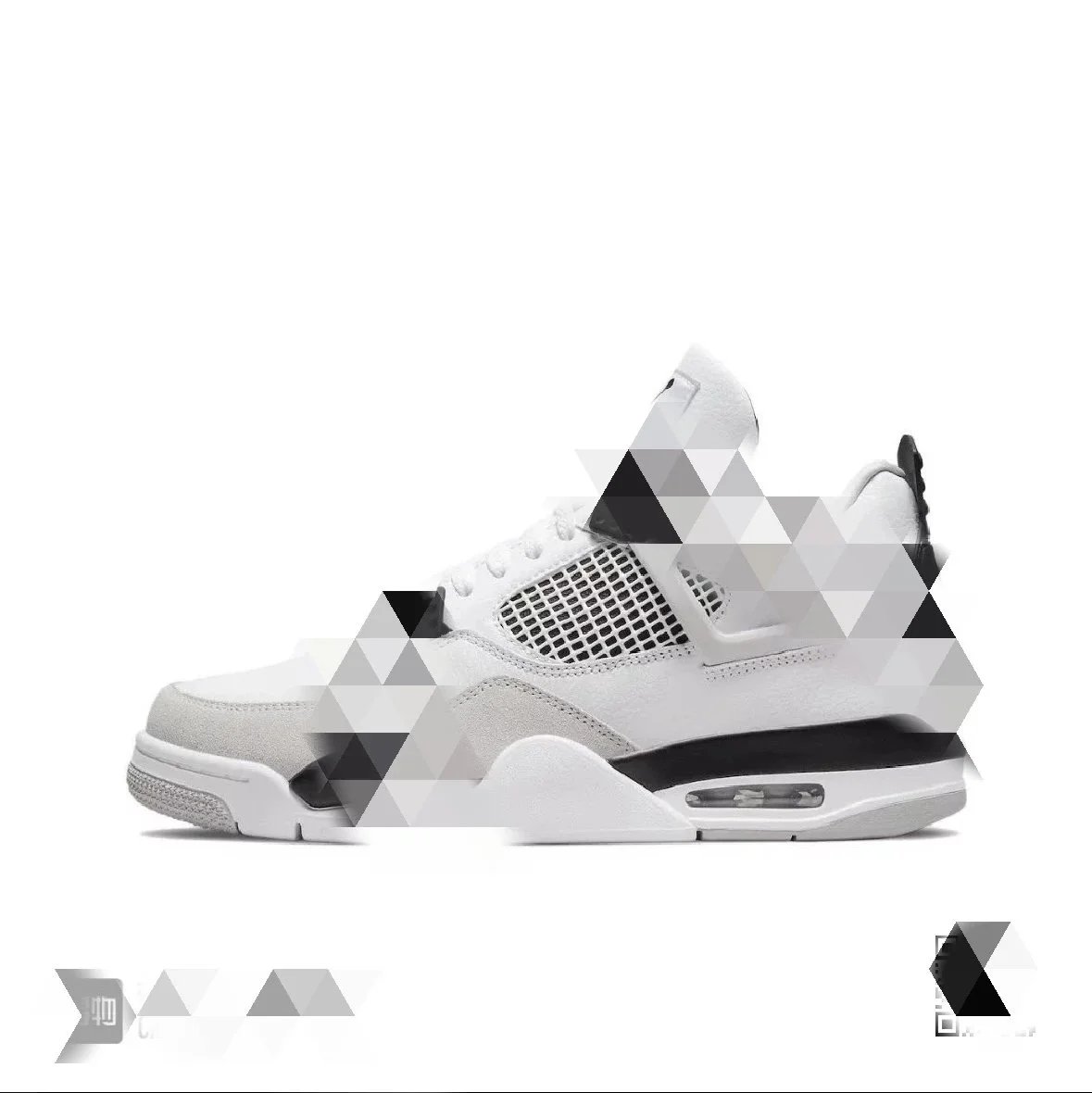 White gray black white white cement