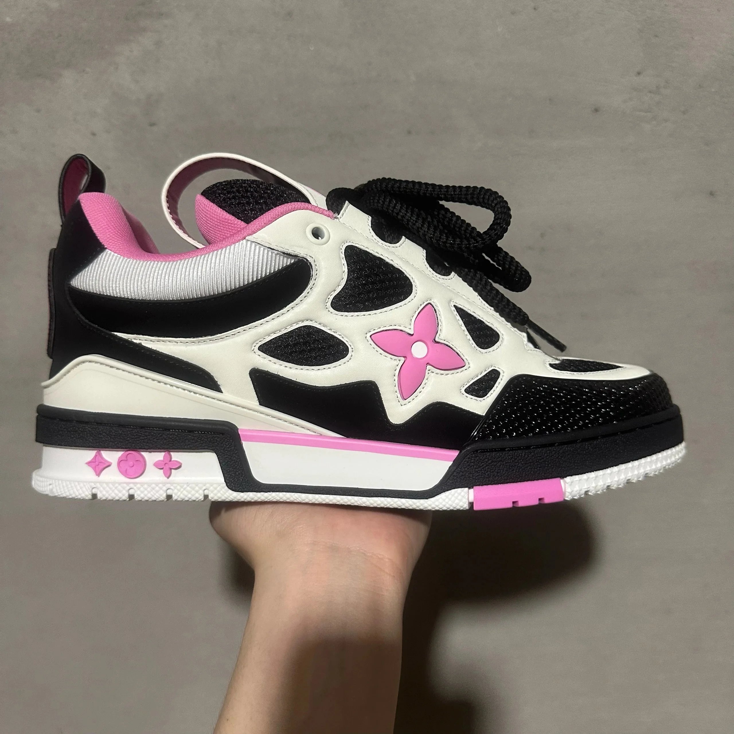 White Black Pink