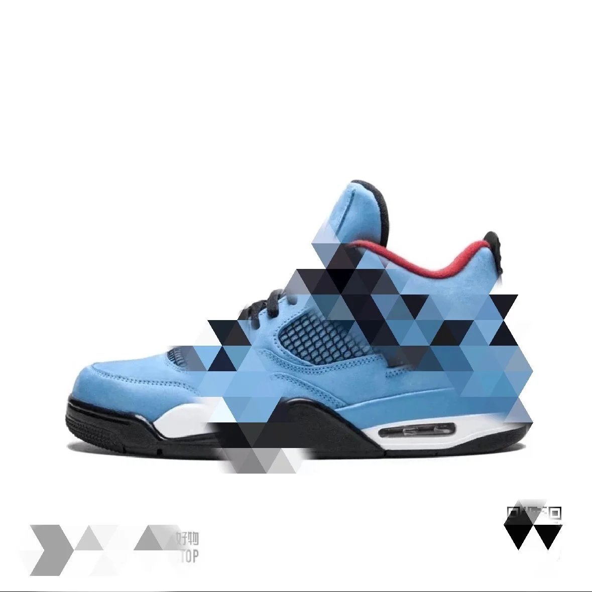 Blue suede