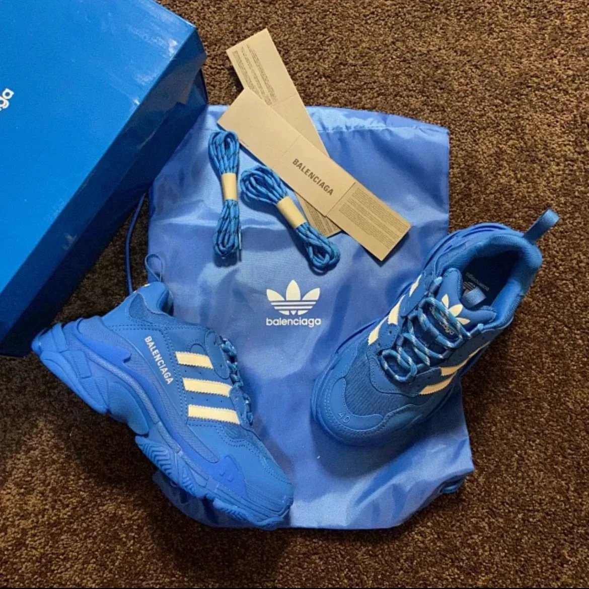 Adidas Collaboration Blue
