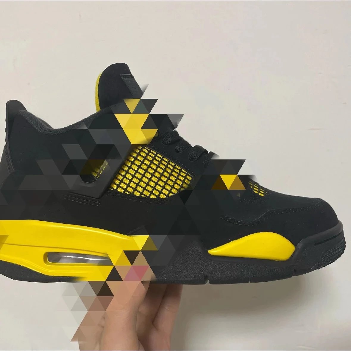 Black and yellow lightning