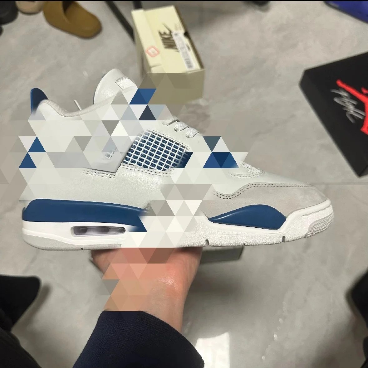 white-blue