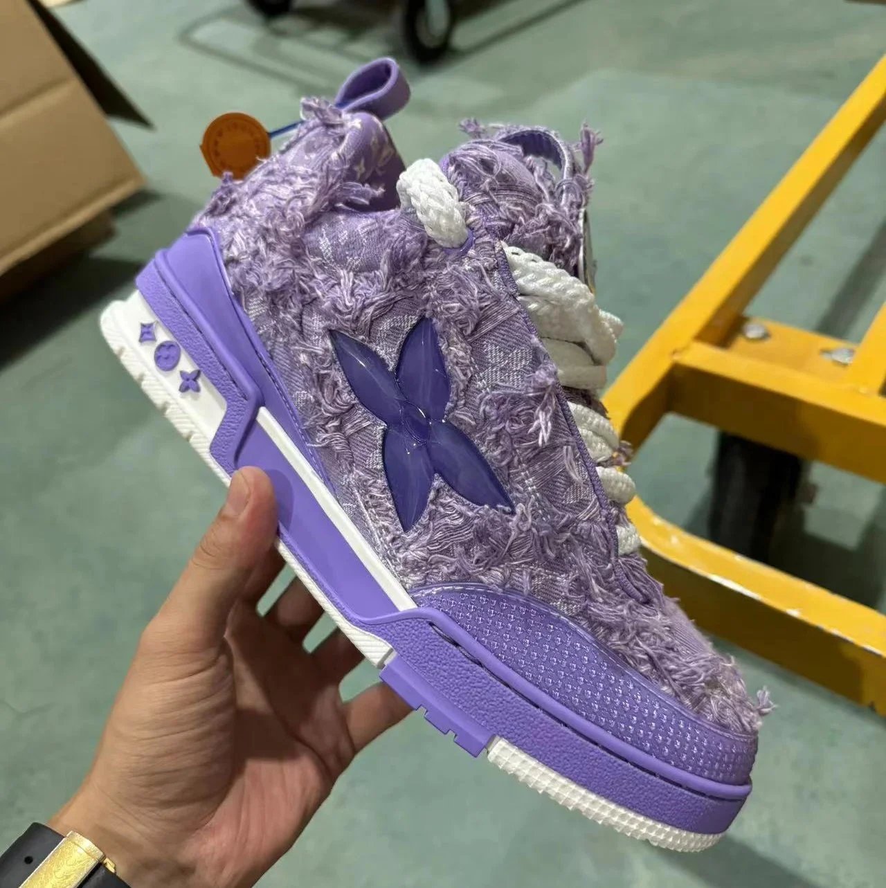 Purple Big Floral