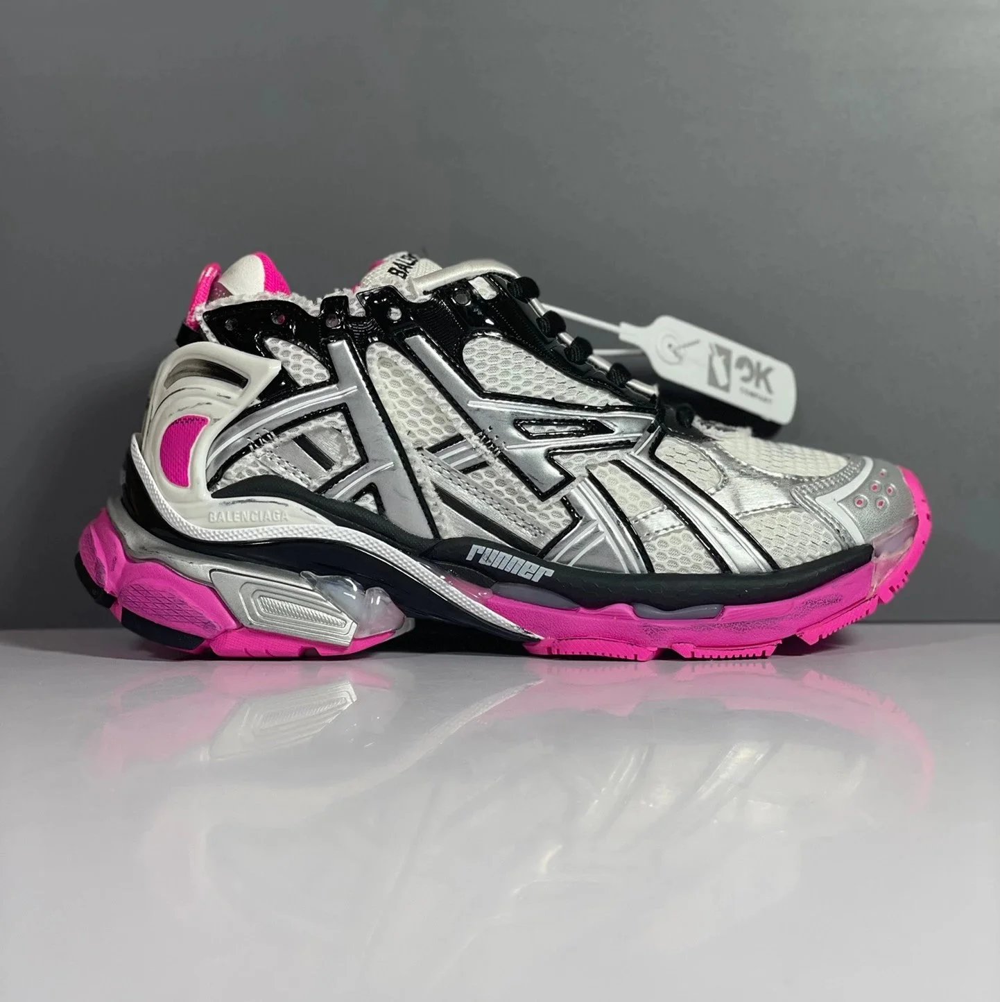Black Gray Pink