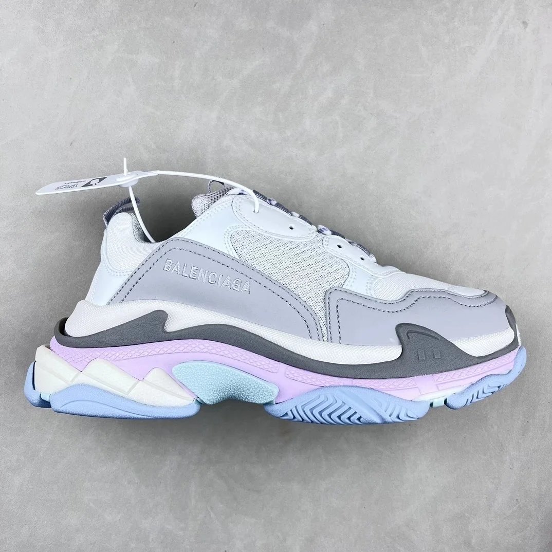 Gray Blue Pink