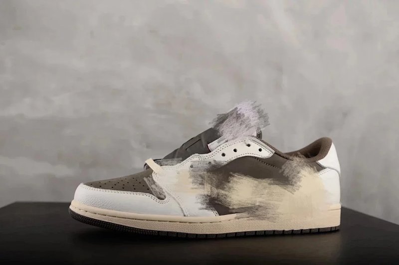 DT Travis Scott X J1 Low OG Reverse Mocha