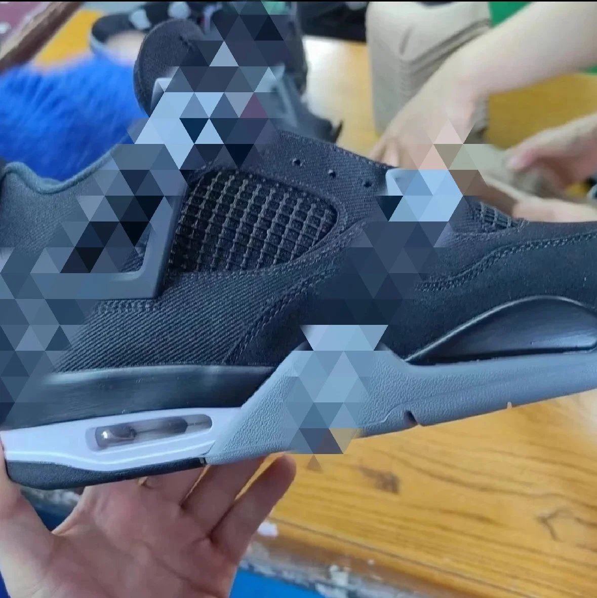 Black canvas