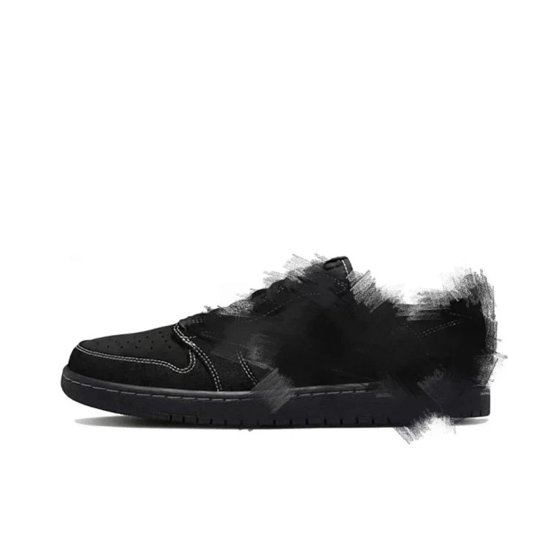 J1 Low TS Low Black Phantom