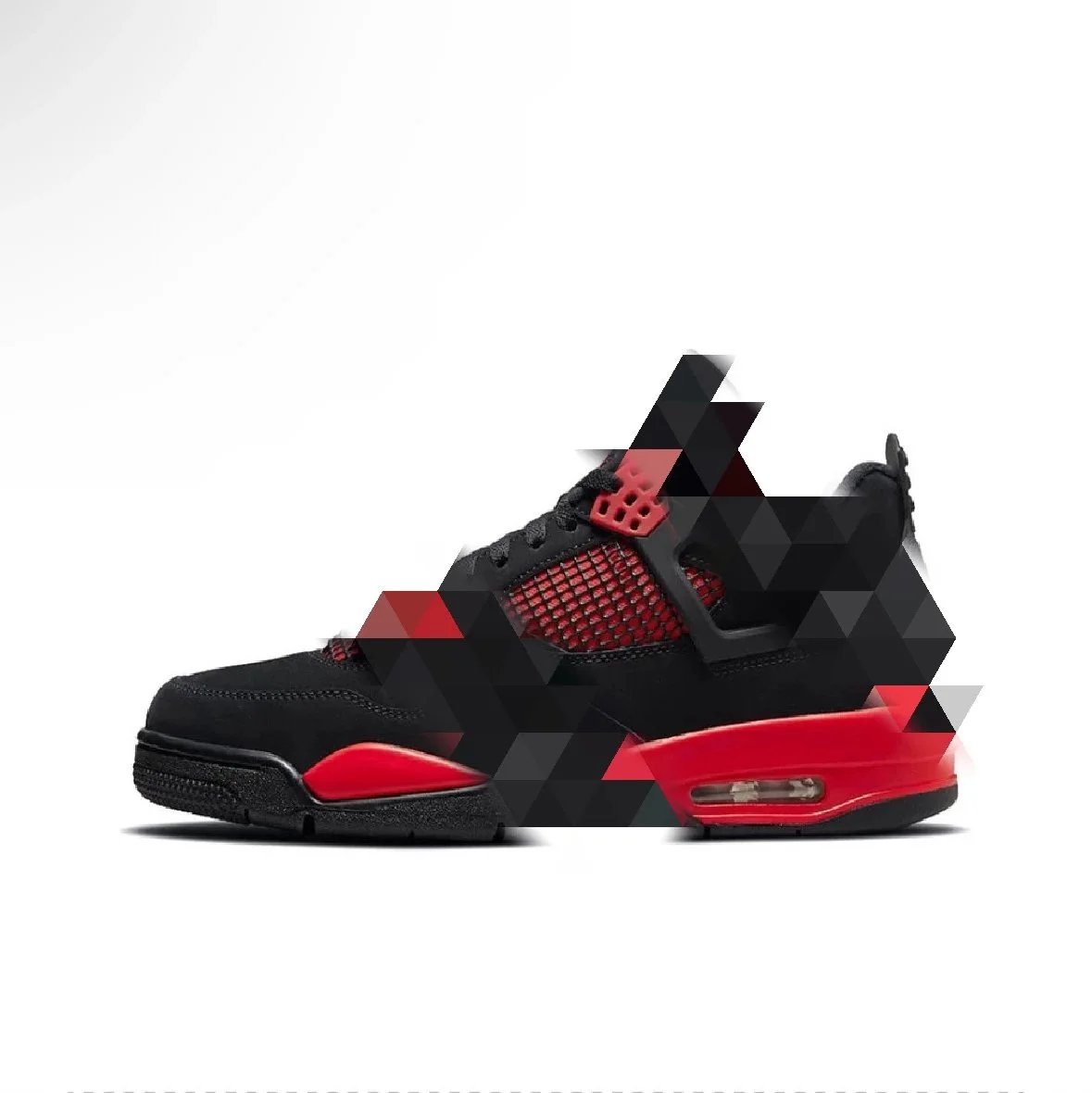 Black and Red Thunder
