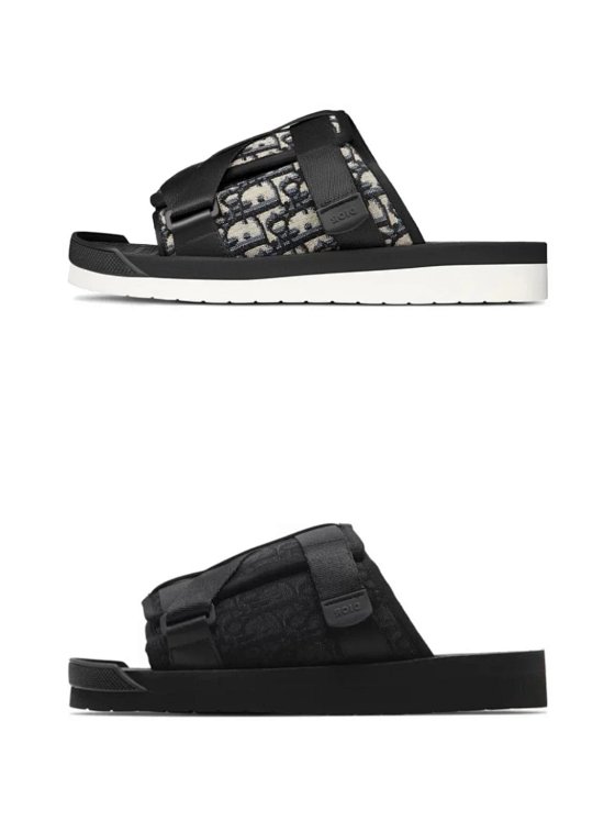 Carved slippers
