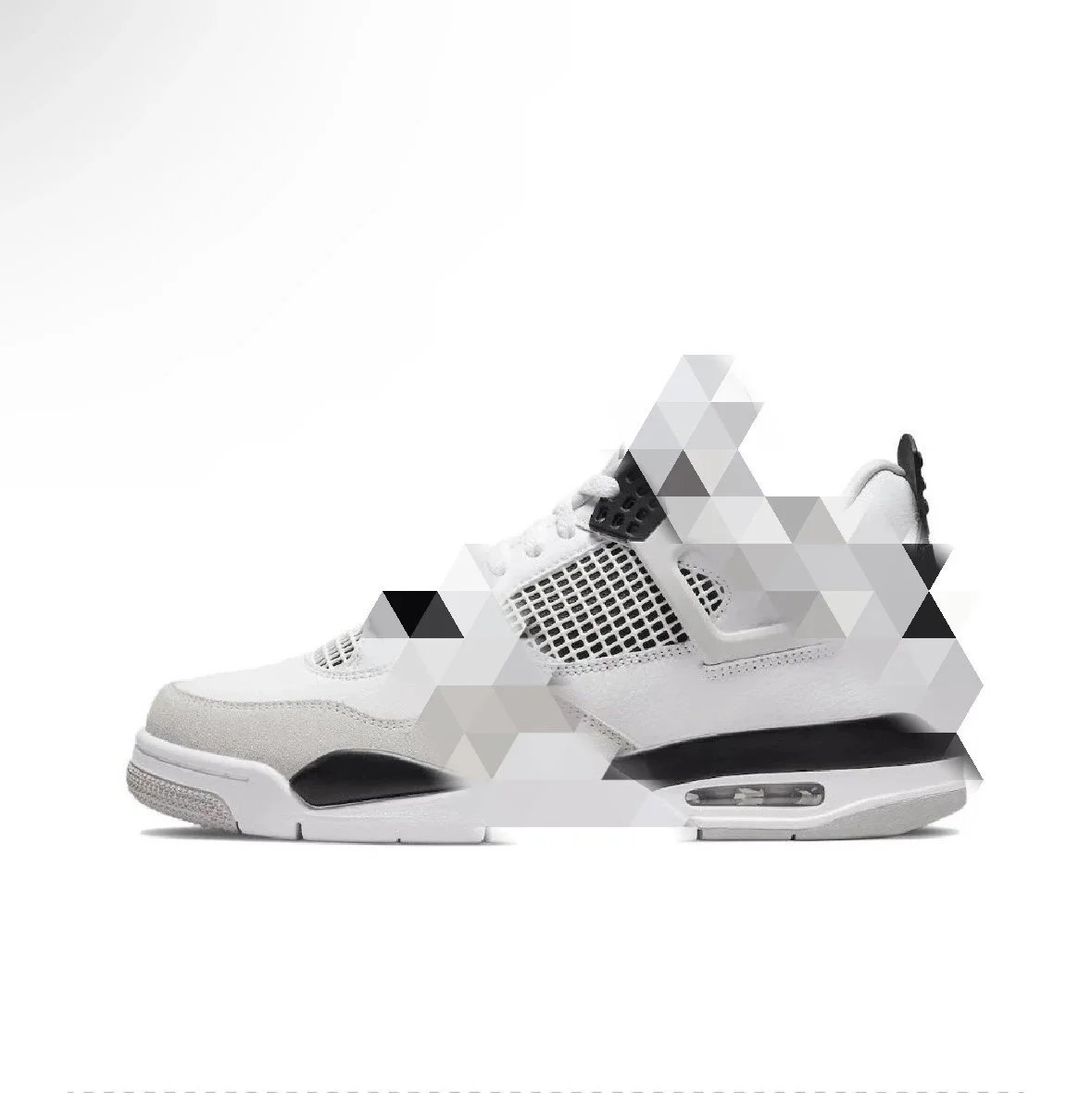 black and white