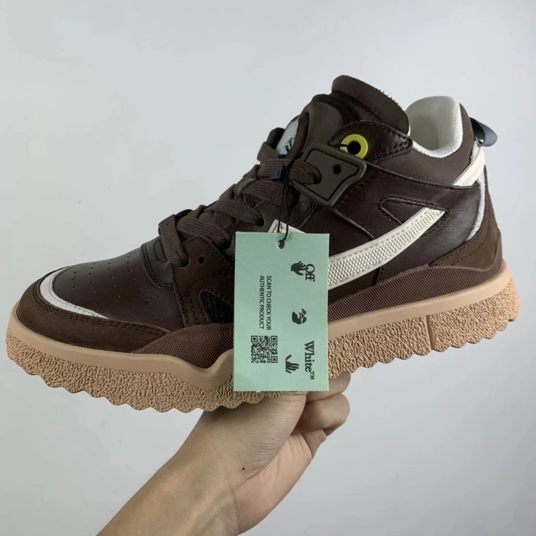 Off-White Diagonal Sneaker Green White Sneakers - 13