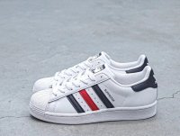 Black and white red
