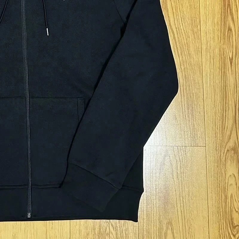 Double-Sided Fabric Zip Hoodie photo 2