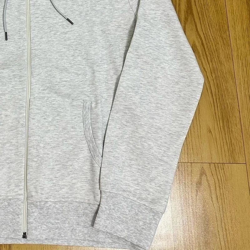 Double-Sided Fabric Zip Hoodie photo 4