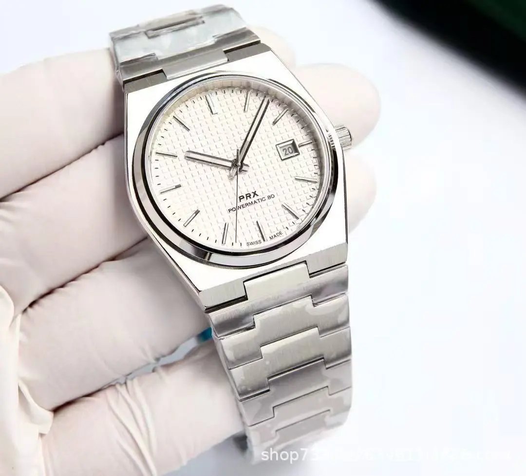 White Checkered Mechanical