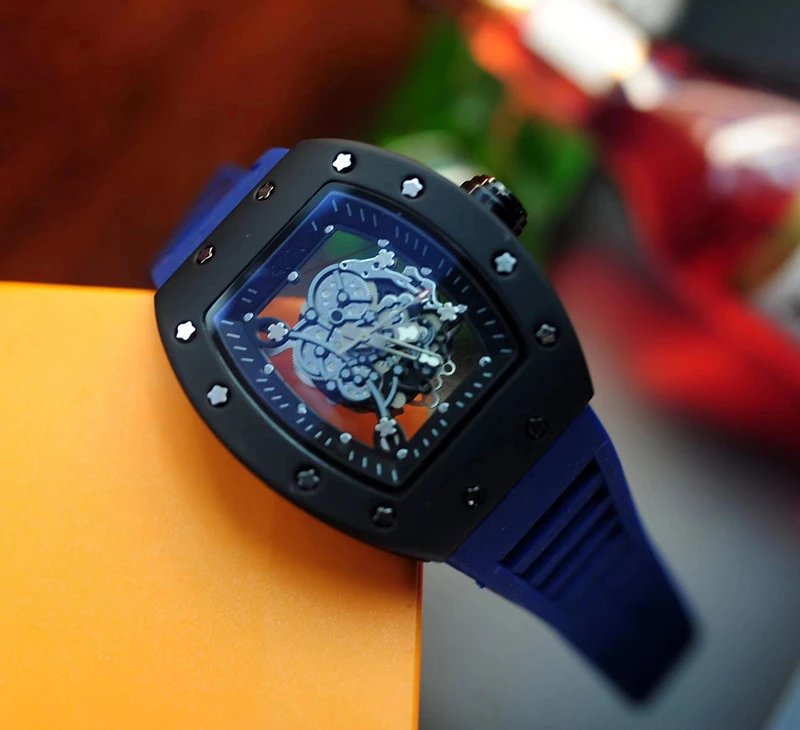 Black Blue Strap