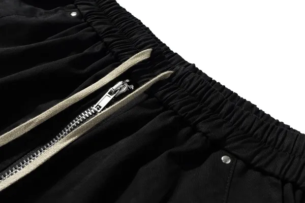 Rick Owens DRKSHDW Cargo Zip-Front Shorts Black - 11