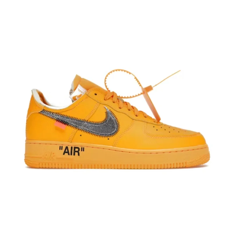 Nike air Force 1 Low 0ff-white ICA University Gold 