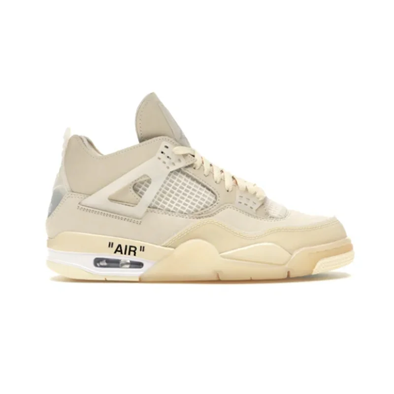 Jordan 4 Retro Off-white Sail 