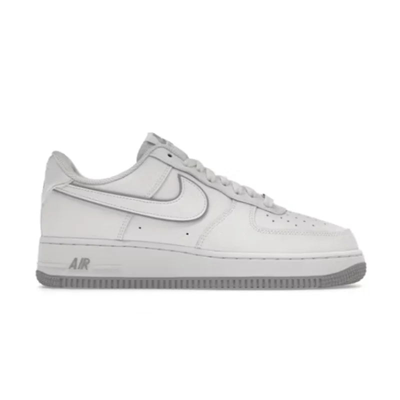 Nike air Force 1 &#39;07 L0w White Wolf Grey Sole 