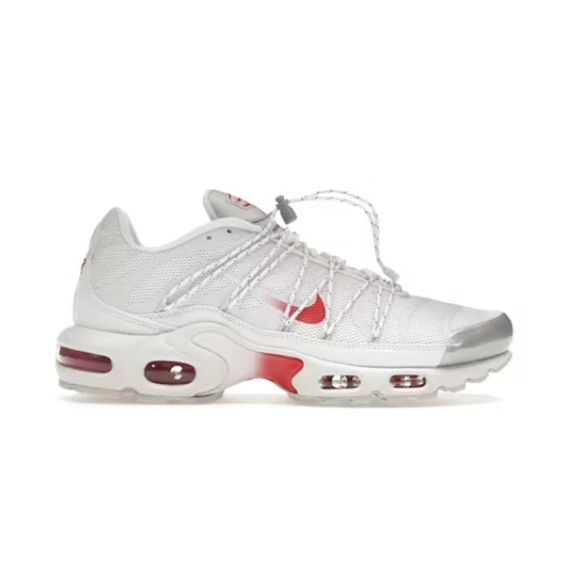 Nike air Max Plus Lace Utility White University Red 