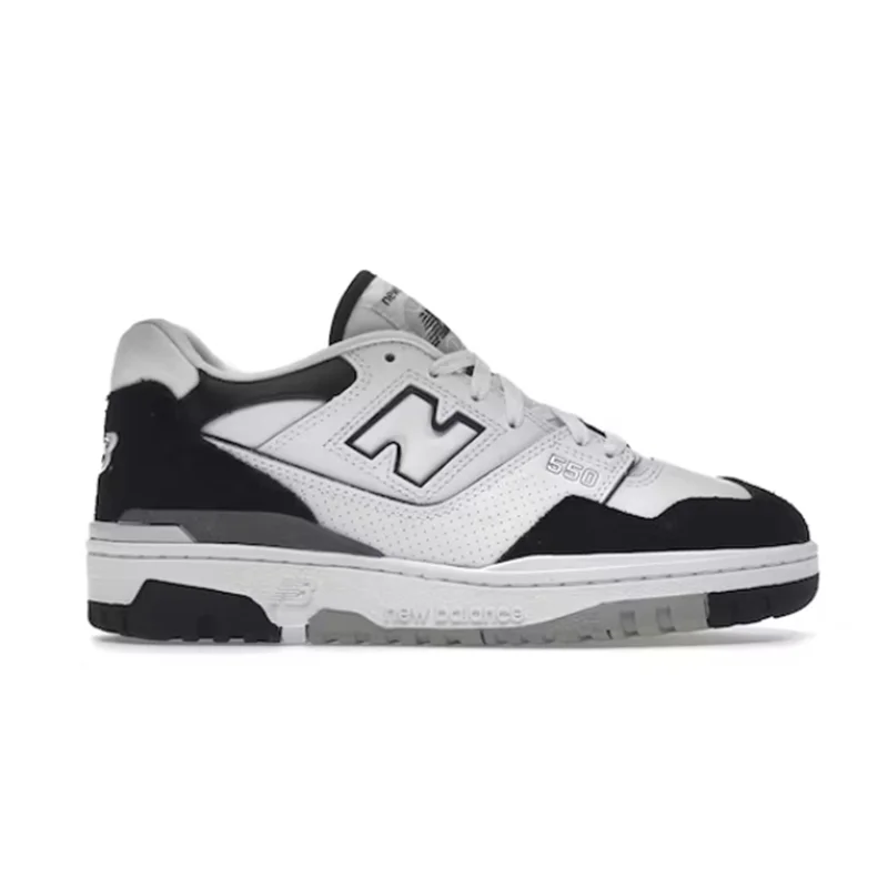 New Balance 55O White Black Rain Cloud 