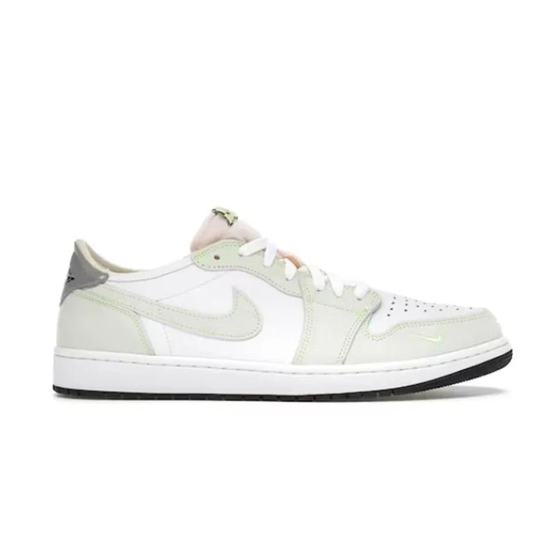 OG batch Jordan 1 Retro Low White Ghost Green Black 