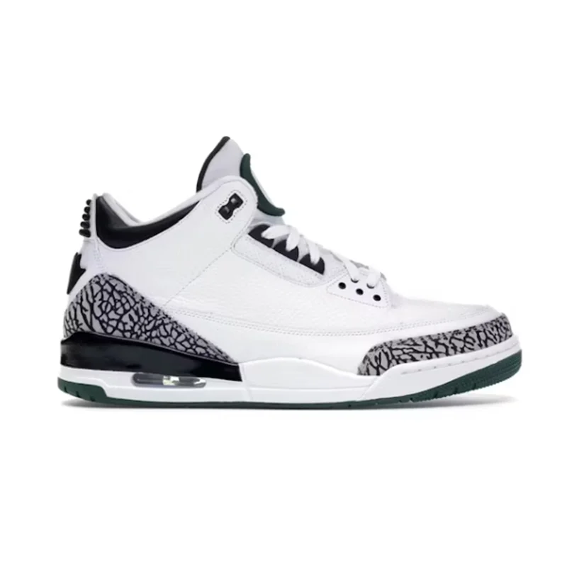 PB batch Jordan 3Oregon Ducks Pit Crew White  