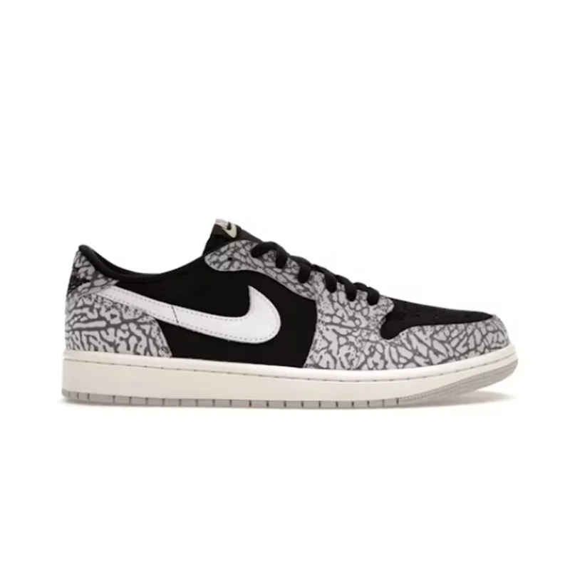 OG batch Jordan 1 Retro Low OG Black Cement 