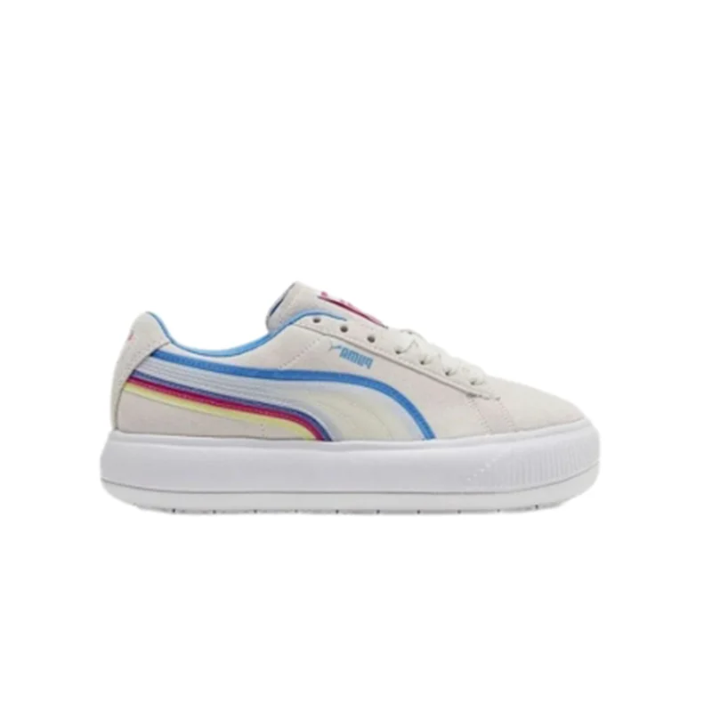 Puma Suede Mayu Triplex Tech &#39;Creamwhite Blue Red 