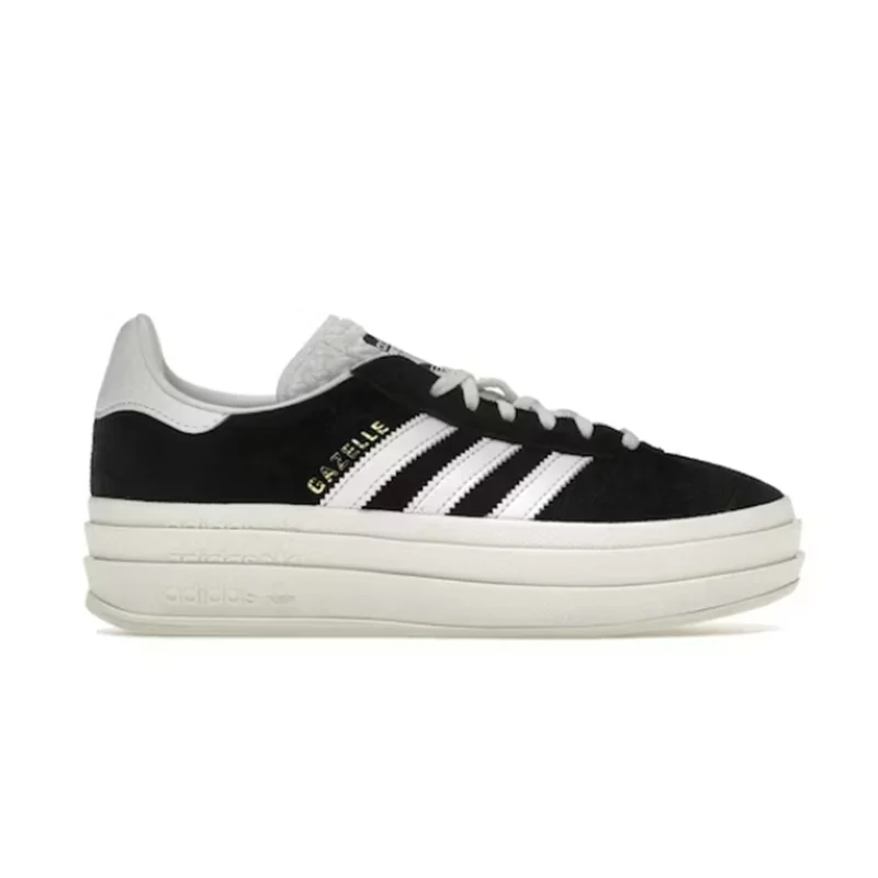 Adidas Gazelle Bold Core Black White 