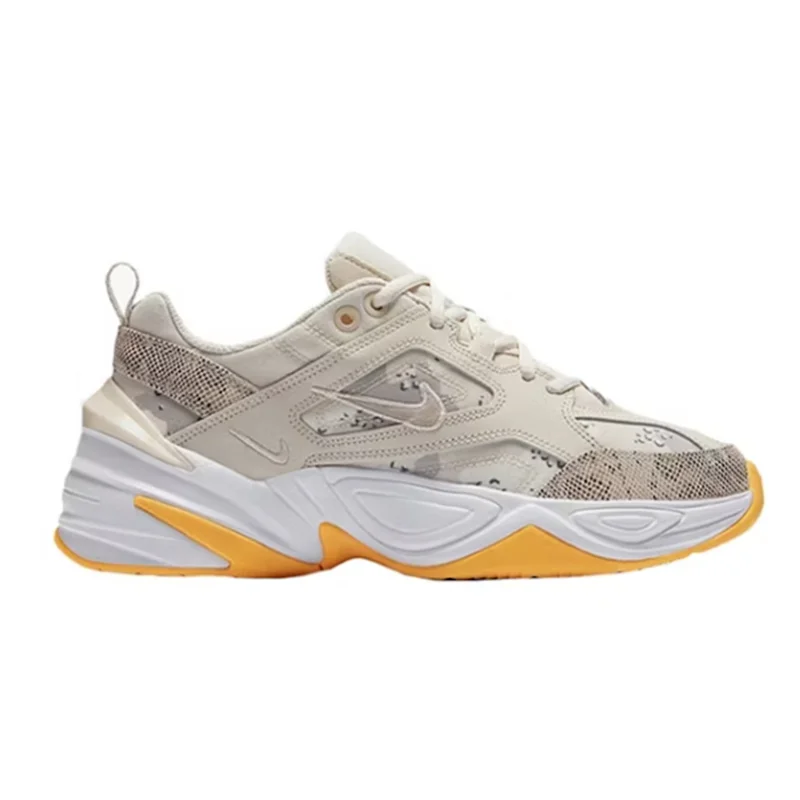 Nike M2K Tekno Light Orewood Brown White Laser Orange Moon Particle 