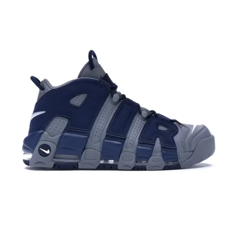 Nike air More Uptempo Cool Grey Midnight Navy 