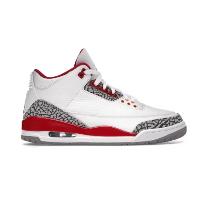 Jordan 3 Retr0 Cardinal Red 