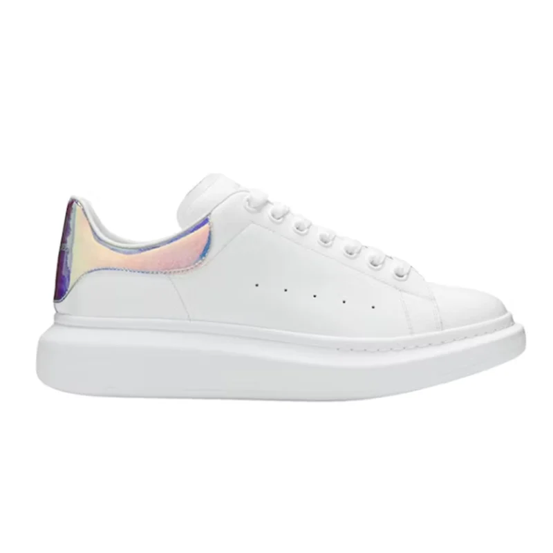 A*exander M*Queen Oversized Iridescent White 