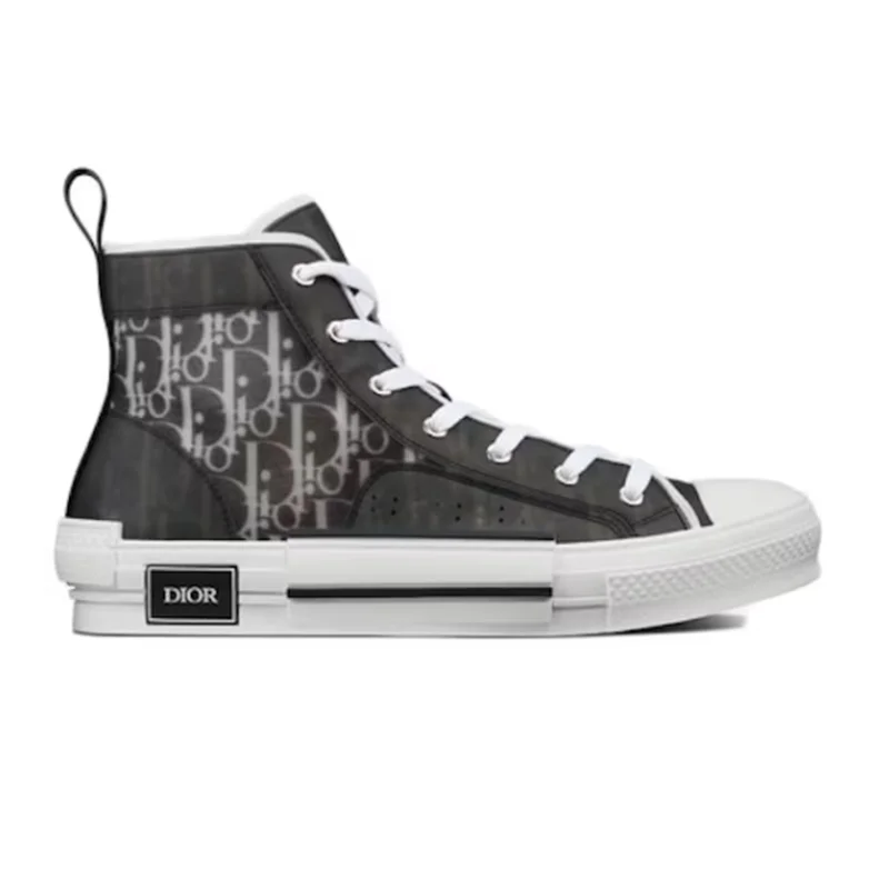 Dior B*3 High Black White Oblique 