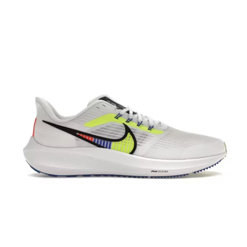 Nike air Zoom Pegasus 39 PRM White Volt Racer Blue 