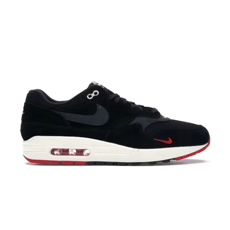 Nike air Max 1 Mini Swoosh Bred