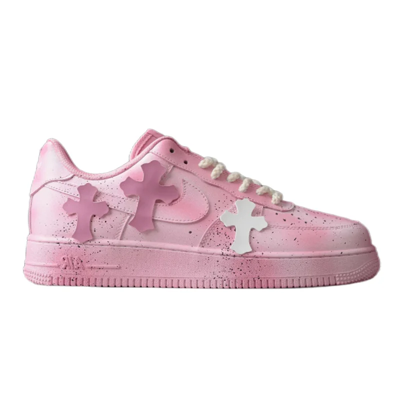 Nike Chrome Hearts X Air Force 1 Low pink