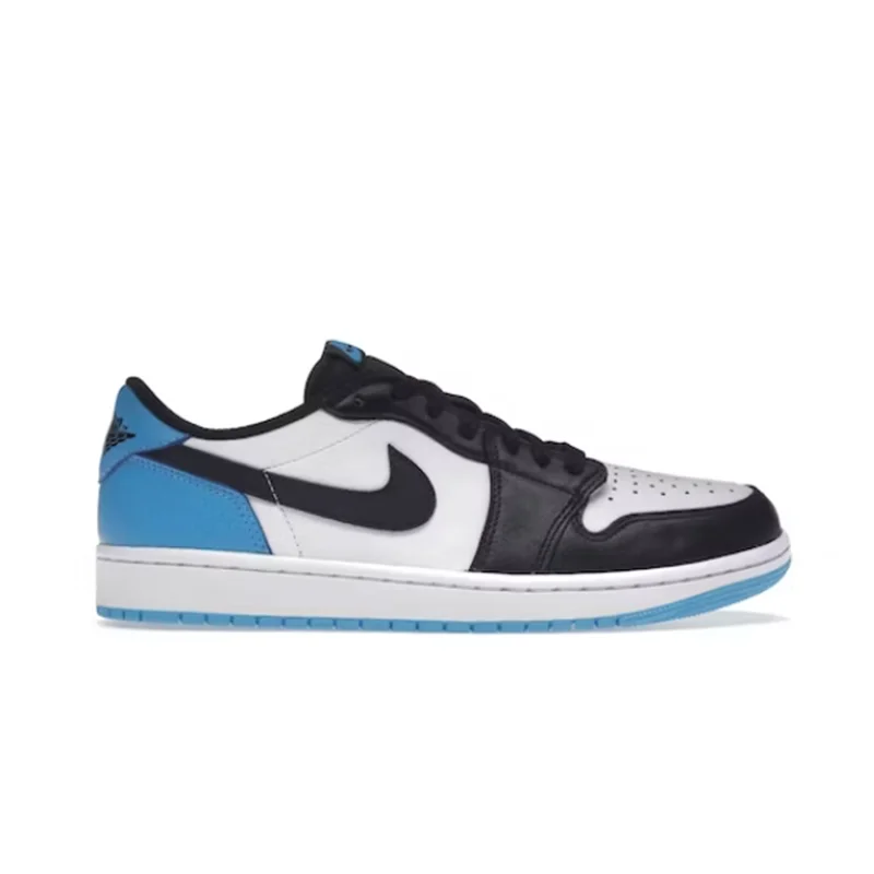 OG batch Jordan 1 Retro Low OG Black Dark Powder Blue 